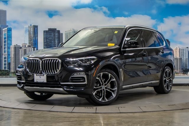 Certified 2021 BMW X5 40i with VIN 5UXCR6C04M9F08489 for sale in Lake Bluff, IL