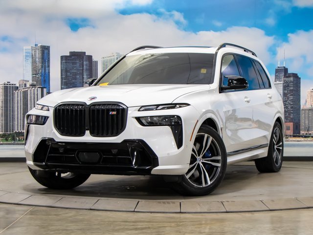 Certified 2023 BMW X7 M60i with VIN 5UX33EM08P9N64057 for sale in Lake Bluff, IL