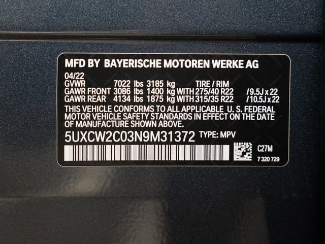 2022 BMW X7 40i - Photo 24