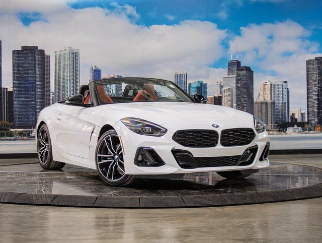 Alpine White 2026 BMW Z4 Convertible Rear-Wheel Drive 8-Speed Automatic