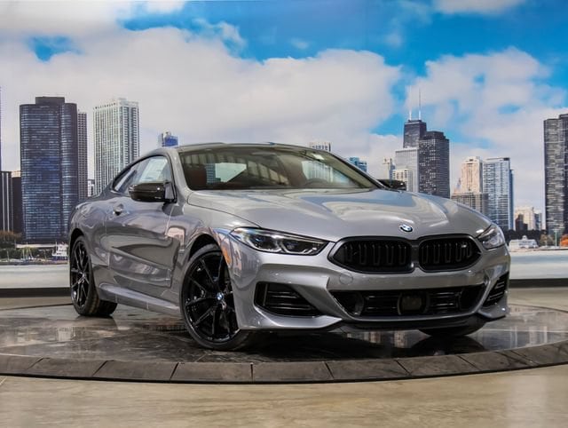 Gray Metallic 2026 BMW 8 Series Coupe All-Wheel Drive 8-Speed Automatic