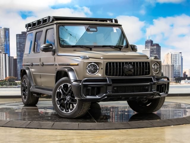 Manufaktur Dark Olive Green Magno 2025 Mercedes-Benz G-Class SUV / Crossover All-Wheel Drive 9-Speed Automatic
