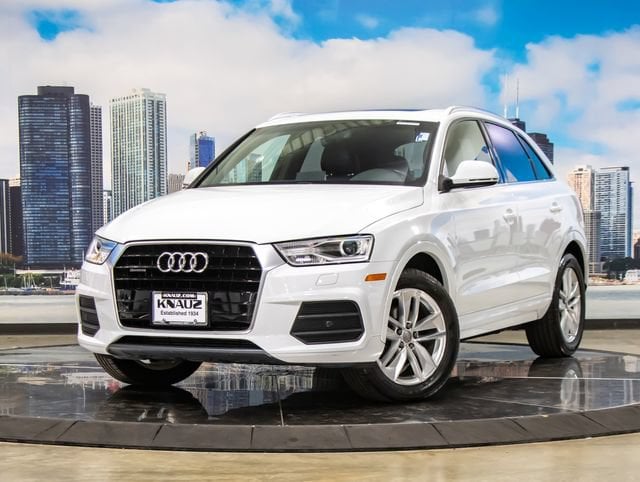Used 2016 Audi Q3 Premium Plus with VIN WA1EFCFS1GR017176 for sale in Lake Bluff, IL