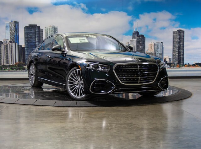 Emerald Green Metallic 2027 Mercedes-Benz S-Class Sedan All-Wheel Drive 9-Speed Automatic