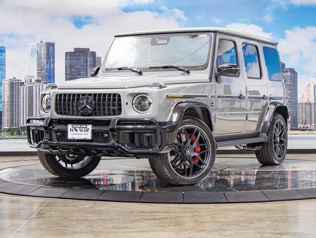 Used 2025 Mercedes-Benz G-Class Mercedes-AMG with VIN W1NWH5AB6SX021437 for sale in Lake Bluff, IL