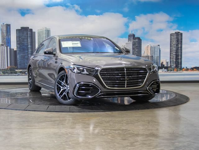 Gray (Warm Grey) 2027 Mercedes-Benz S-Class Sedan All-Wheel Drive 9-Speed Automatic