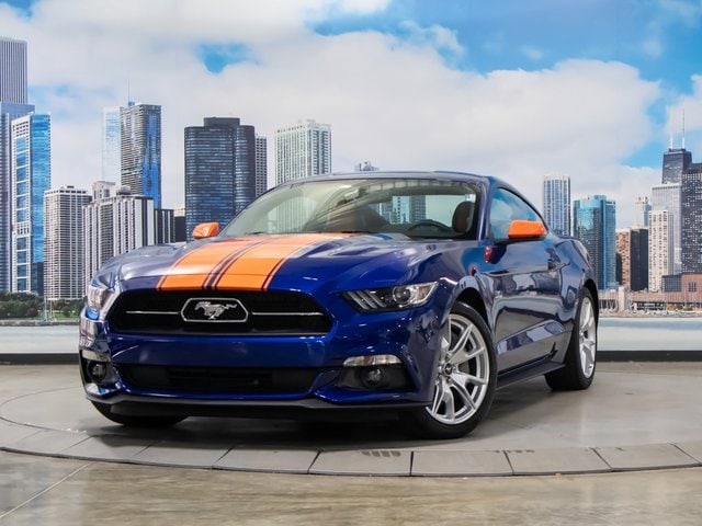 Used 2015 Ford Mustang GT Premium with VIN 1FA6P8CF9F5412374 for sale in Lake Bluff, IL