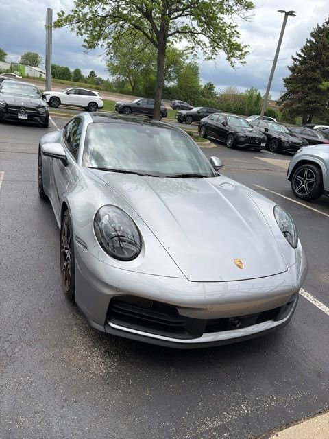 GT Silver Metallic 2026 Porsche 911 Carrera S Coupe RWD Coupe Rear-Wheel Drive 8-Speed Automatic