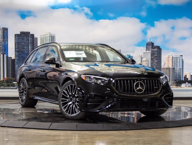Obsidian Black Metallic 2026 Mercedes-Benz E-Class Sedan All-Wheel Drive 9-Speed Automatic