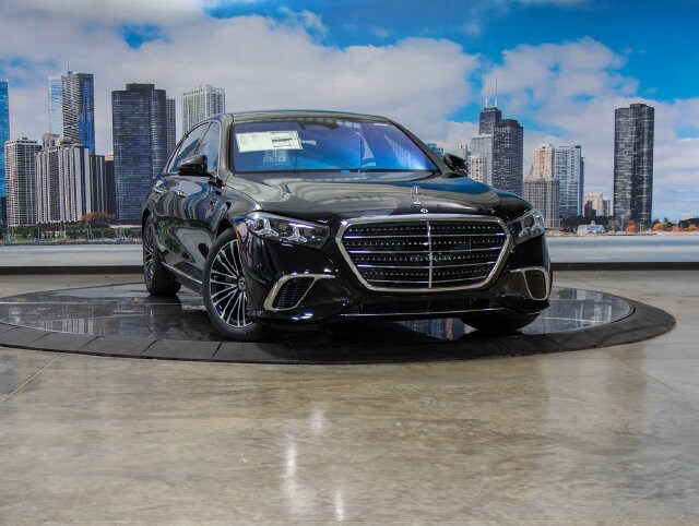 Black 2027 Mercedes-Benz S-Class Sedan All-Wheel Drive 9-Speed Automatic