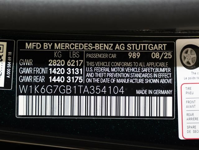 2026 Mercedes-Benz S-Class S 580 - Photo 23