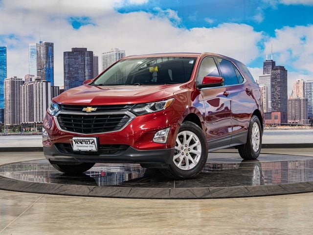 Used 2020 Chevrolet Equinox LT with VIN 3GNAXUEV2LS597765 for sale in Lake Bluff, IL