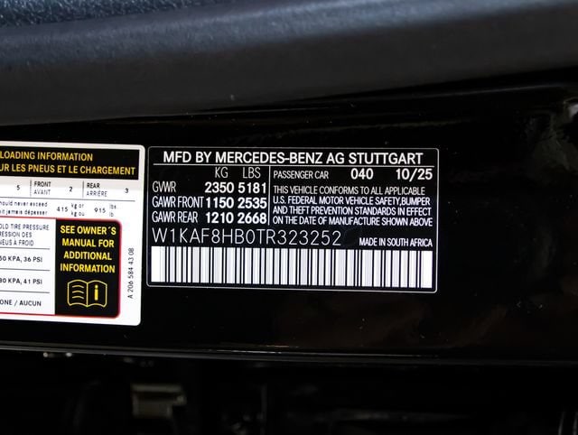 2026 Mercedes-Benz C-Class Sedan AMG C43 - Photo 25