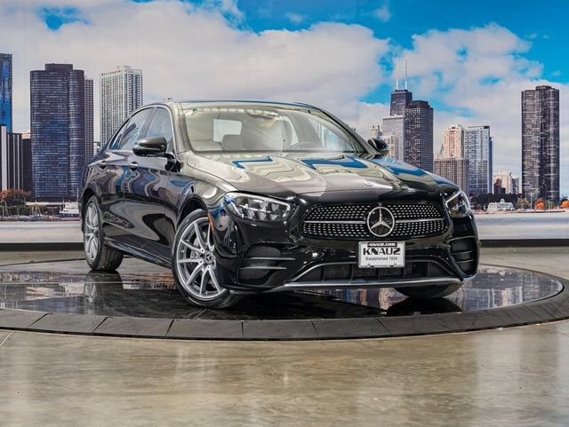 Black 2023 Mercedes-Benz E-Class Sedan All-Wheel Drive 9-Speed Automatic