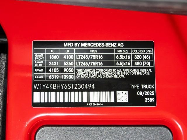 2025 Mercedes-Benz Sprinter Cargo Van Base - Photo 7