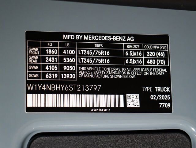 2025 Mercedes-Benz Sprinter Cargo Van Base - Photo 7