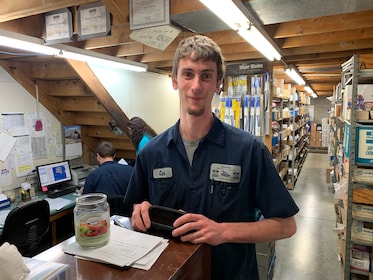 Staff member Caleb Vogt from ID_89aed7d09069