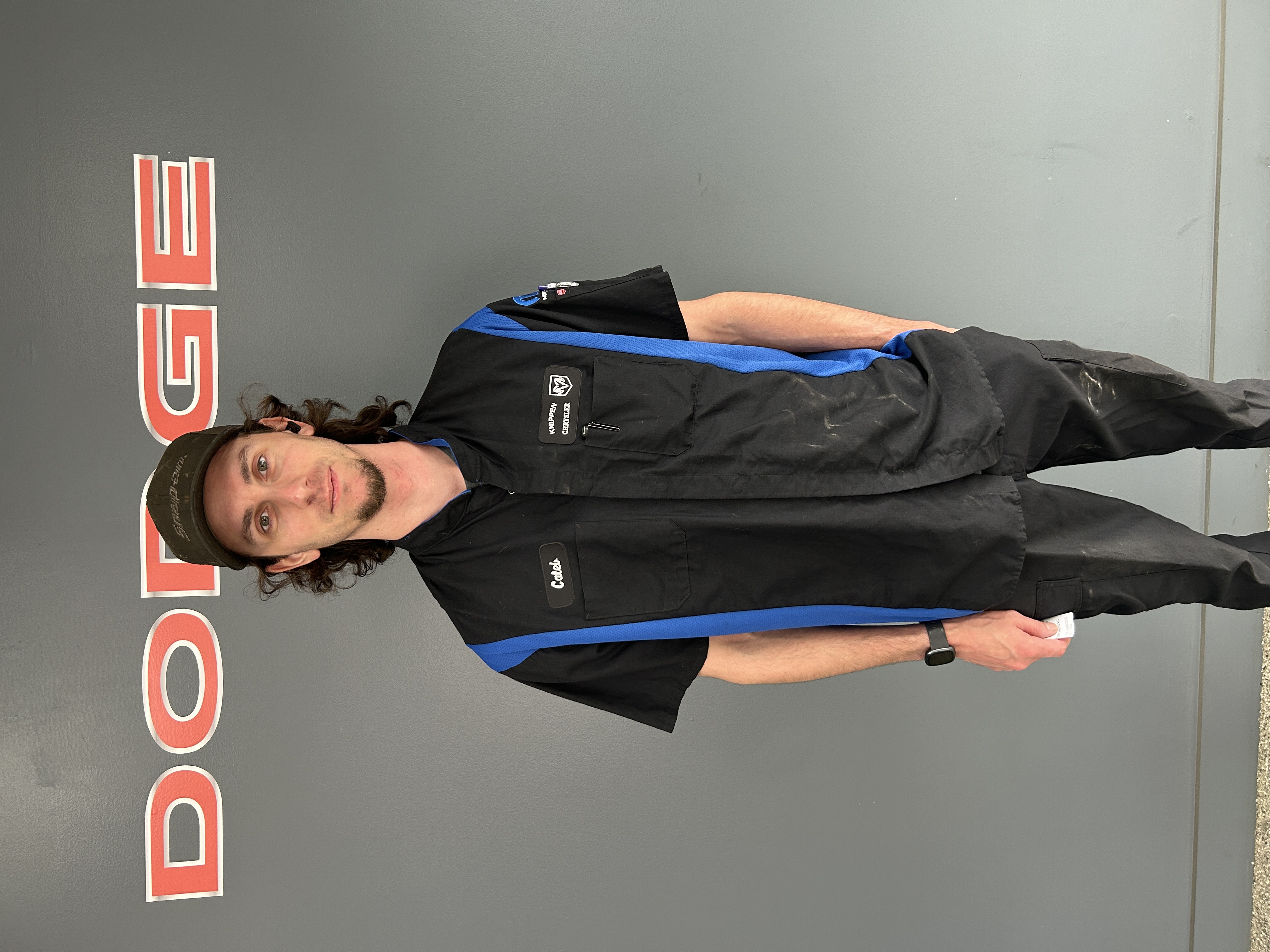 Staff member Caleb Vogt from ID_858593