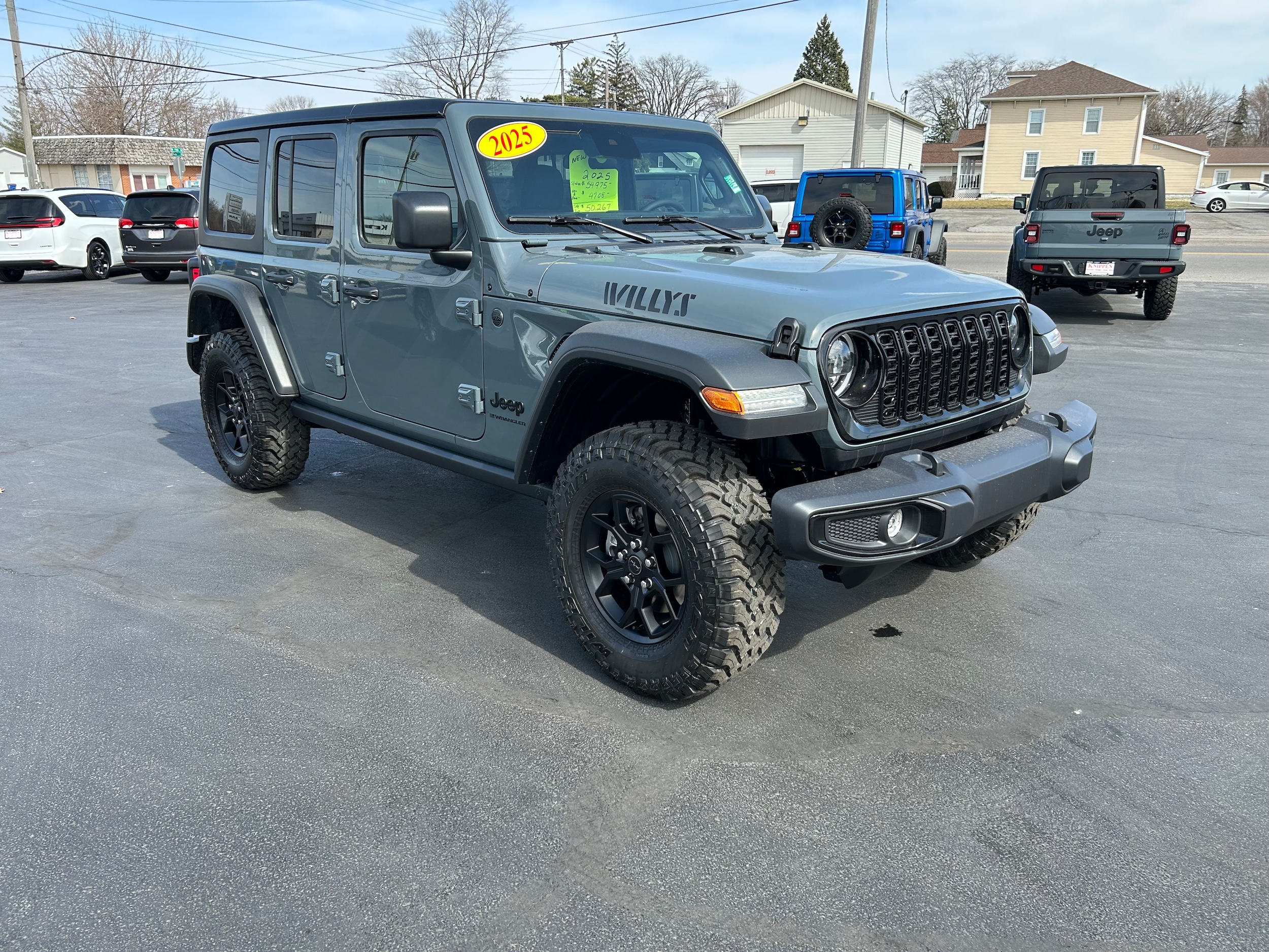 2025 Jeep Wrangler 4-DOOR WILLYS