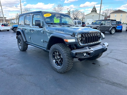 2026 Jeep Wrangler 4-DOOR WILLYS Sport Utility