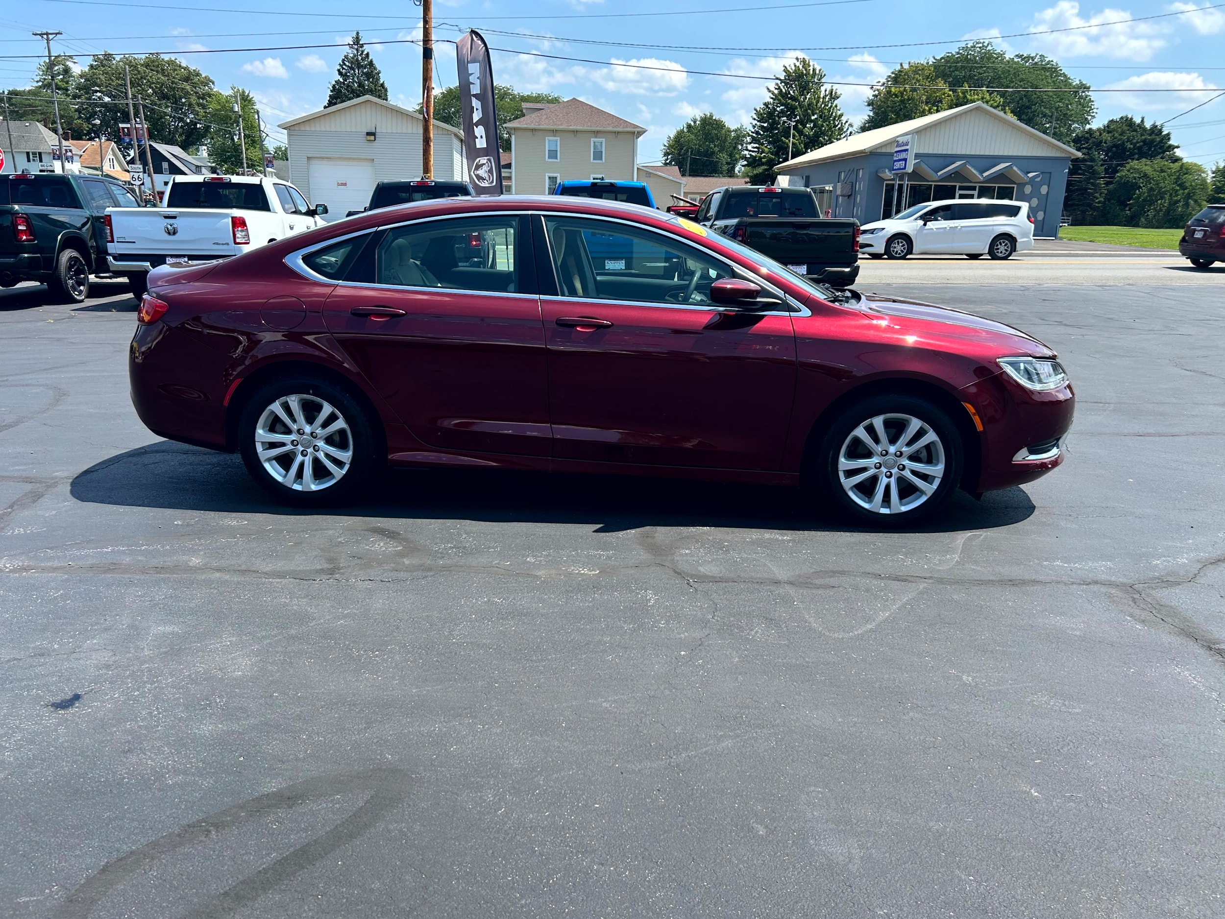 Used 2016 Chrysler 200 Limited with VIN 1C3CCCAB7GN179788 for sale in Delphos, OH