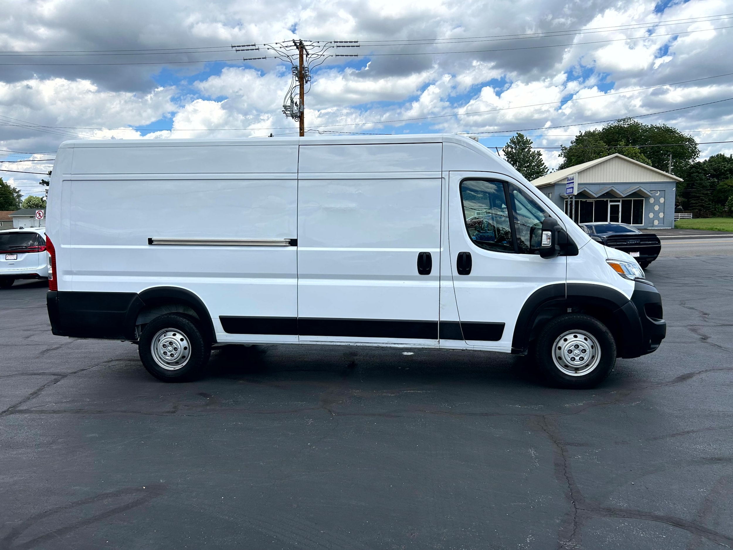 Used 2023 RAM ProMaster Cargo Van Base with VIN 3C6MRVJG5PE568687 for sale in Delphos, OH