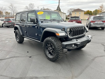 2025 Jeep Wrangler 4-DOOR WILLYS Sport Utility