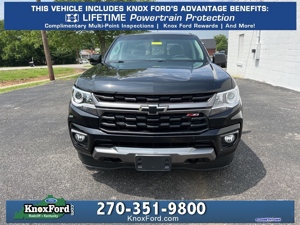 Used 2022 Chevrolet Colorado Z71 with VIN 1GCGTDEN0N1179806 for sale in Radcliff, KY