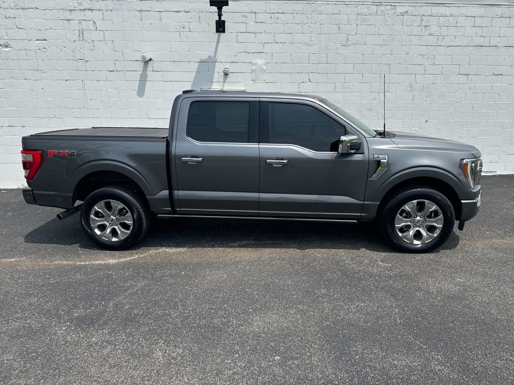 Used 2022 Ford F-150 Platinum with VIN 1FTFW1E80NFA58174 for sale in Radcliff, KY