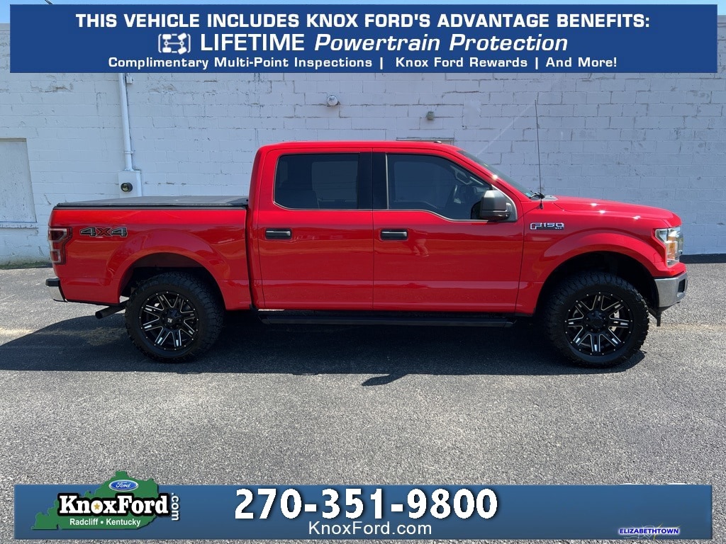 Used 2018 Ford F-150 XLT with VIN 1FTEW1EP3JFD62113 for sale in Radcliff, KY