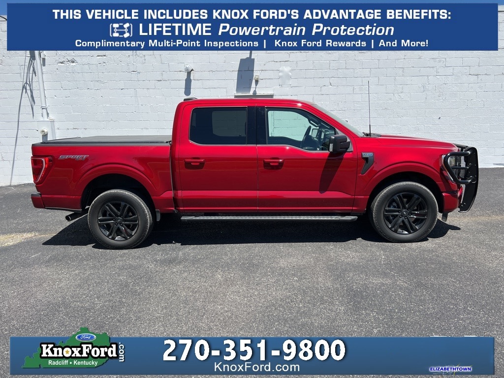 Used 2022 Ford F-150 XLT with VIN 1FTFW1E8XNKE79018 for sale in Radcliff, KY