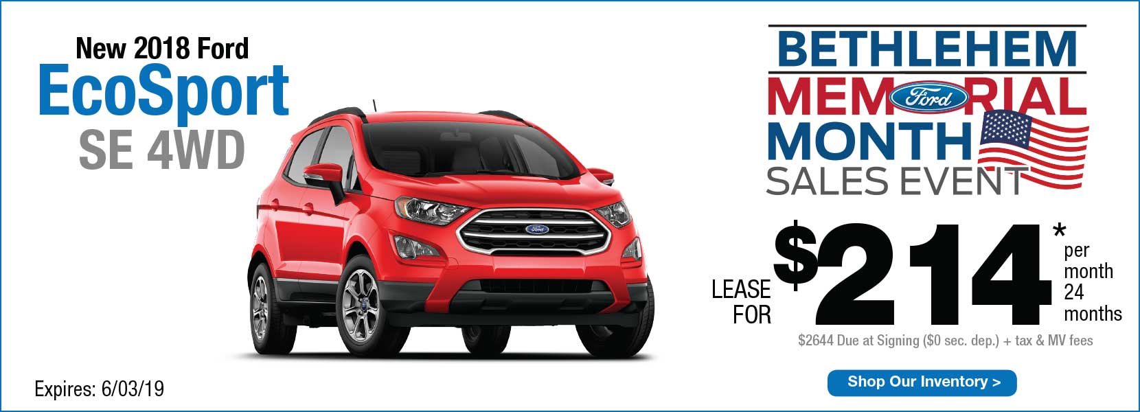 New Vehicle Specials Bethlehem Ford