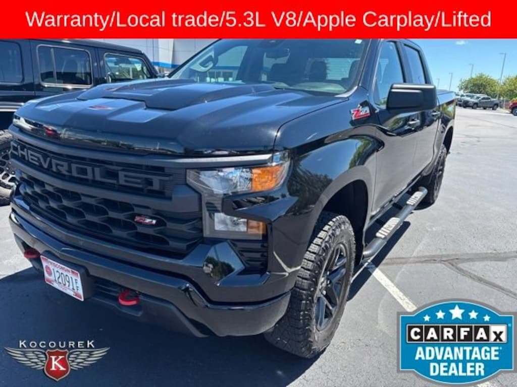 Used 2024 Chevrolet Silverado 1500 Custom Trail Boss Truck