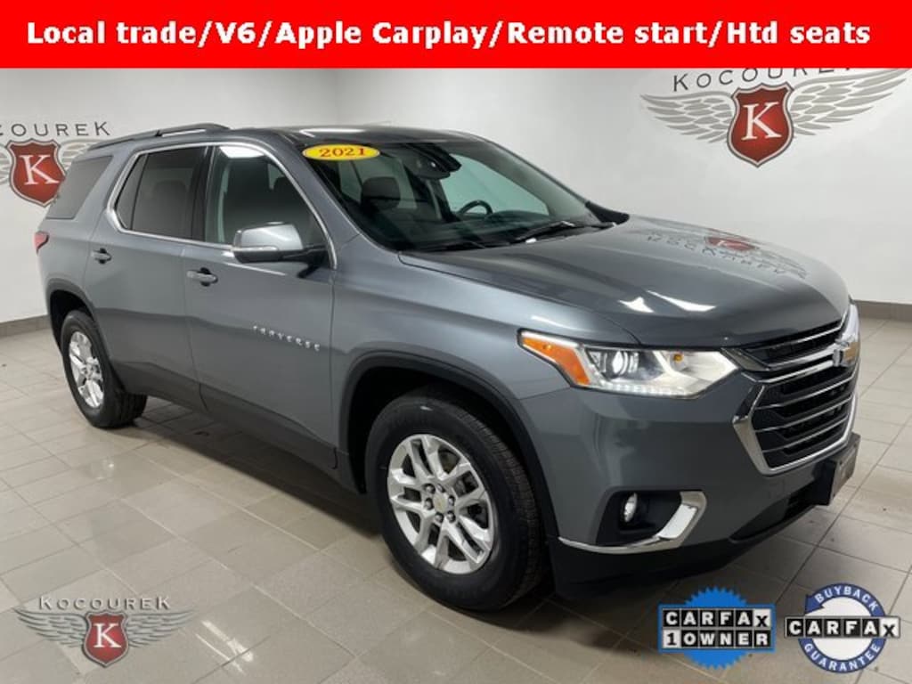 Used 2021 Chevrolet Traverse LT Cloth SUV