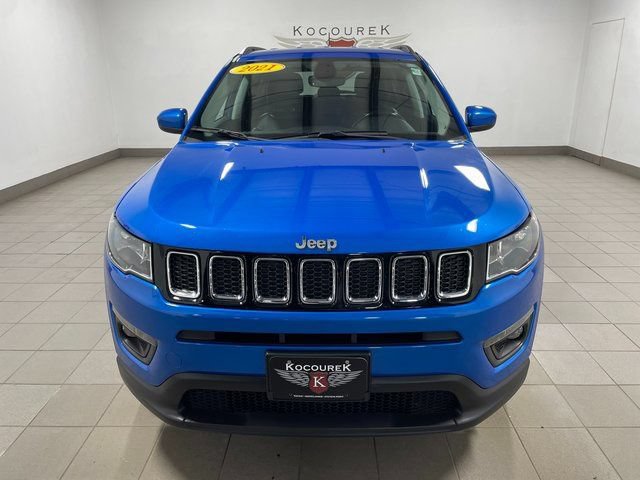 Used 2021 Jeep Compass Latitude with VIN 3C4NJDBB6MT559294 for sale in Wausau, WI