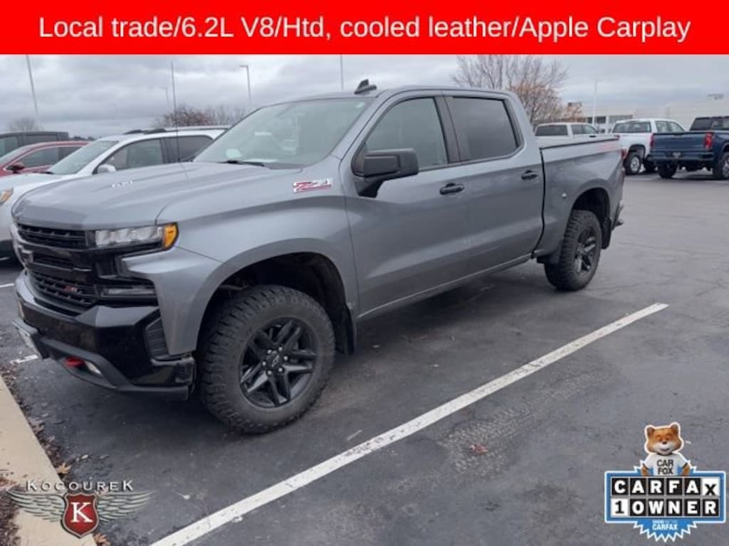 Used 2021 Chevrolet Silverado 1500 LT Trail Boss Truck