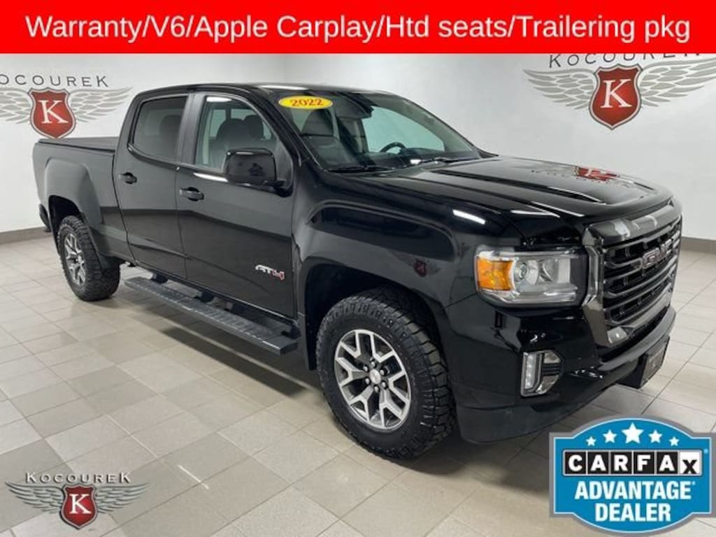 Used 2022 GMC Canyon 4WD AT4 w/Cloth Truck