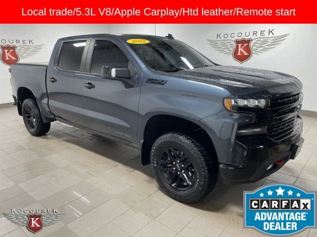 Used 2022 Chevrolet Silverado 1500 LTD LT Trail Boss Truck