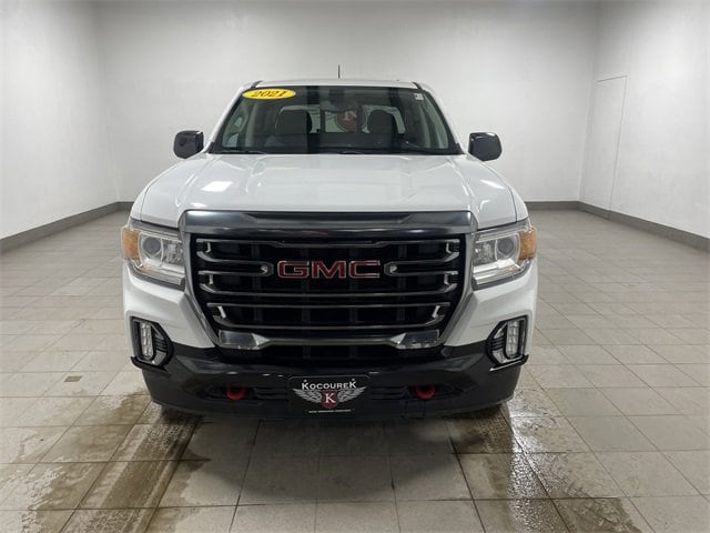 Used 2021 GMC Canyon AT4 with VIN 1GTG6FEN1M1249170 for sale in Wausau, WI