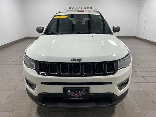 Used 2021 Jeep Compass 80th Spec. Edition with VIN 3C4NJDEB3MT526104 for sale in Wausau, WI