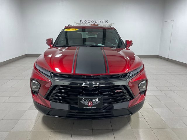 Used 2024 Chevrolet Blazer RS with VIN 3GNKBKRS9RS164735 for sale in Wausau, WI