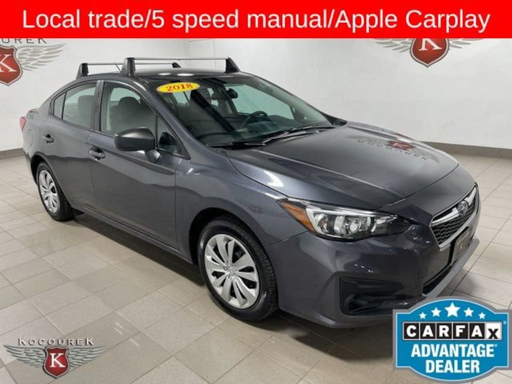 Used 2018 Subaru Impreza 2.0i 4-Door Manual