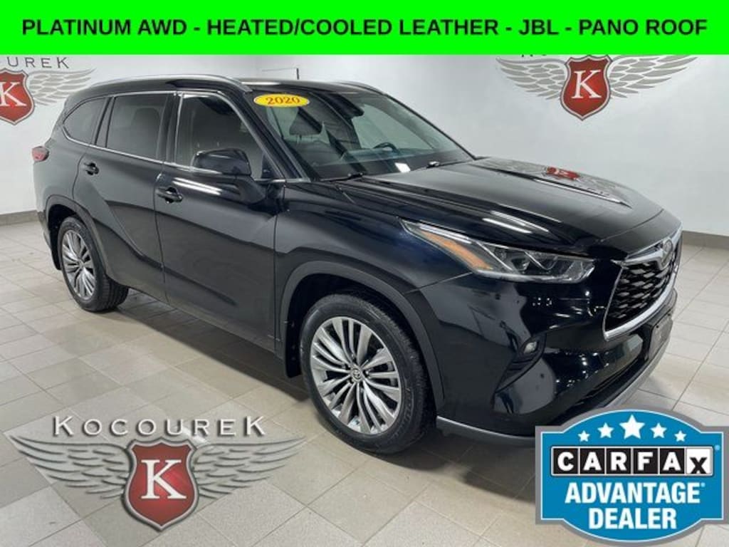 Used 2020 Toyota Highlander Platinum SUV