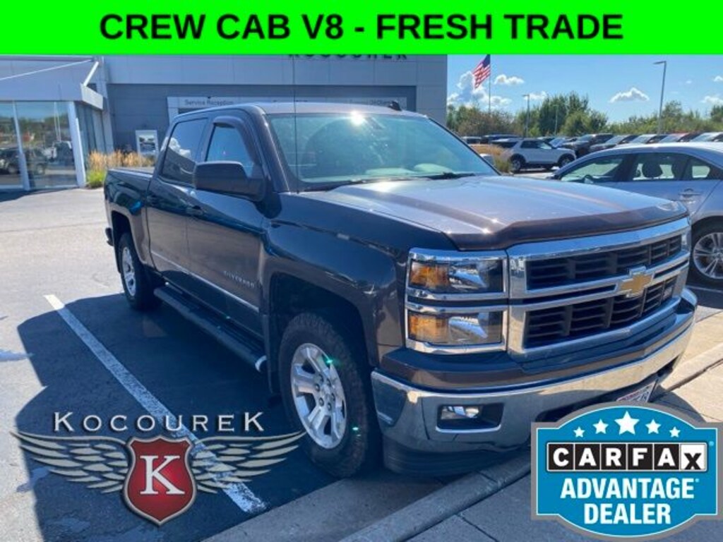 Used 2014 Chevrolet Silverado 1500 LT Truck Crew Cab