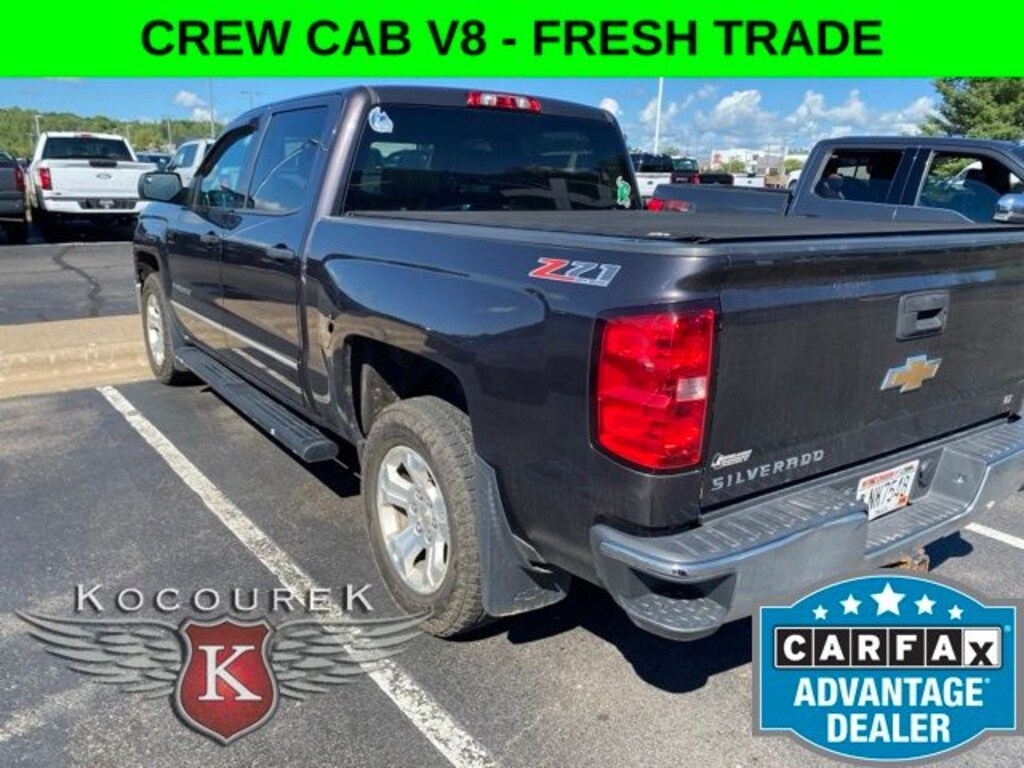 Used 2014 Chevrolet Silverado 1500 LT Truck Crew Cab