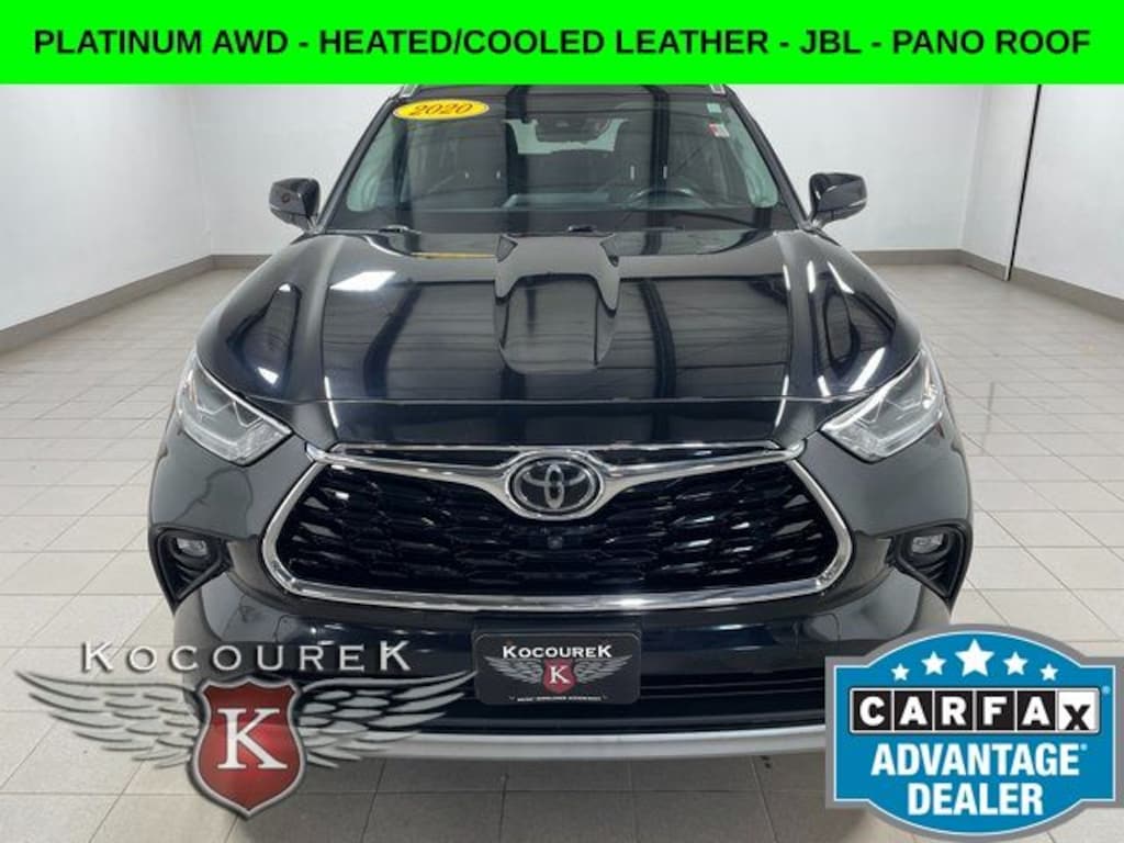 Used 2020 Toyota Highlander Platinum SUV