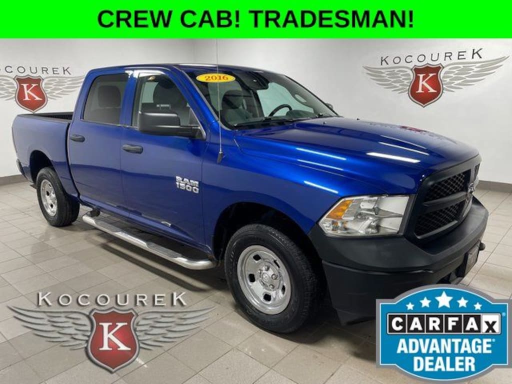Used 2016 Ram 1500 Tradesman Truck Crew Cab
