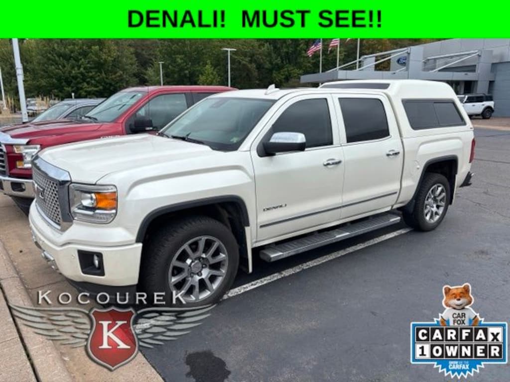 Used 2015 GMC Sierra 1500 Denali Truck Crew Cab