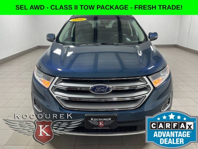 Used 2016 Ford Edge SEL with VIN 2FMPK4J95GBB15193 for sale in Wausau, WI