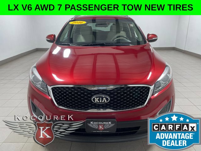 Used 2016 Kia Sorento LX with VIN 5XYPGDA58GG142161 for sale in Wausau, WI